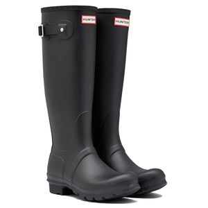 HUNTER BOOTS | TALL MATTE BLACK | SIZE 7